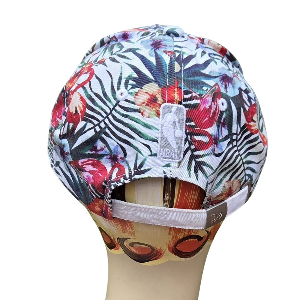 Chicago Bulls Tropical Floral Hat | Resort Streetwear Y2K New Era Cap - Picture 9 of 10